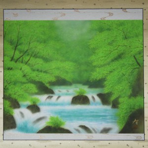 0005 Katō Tomo / Landscape Painting: Green Sound 0002