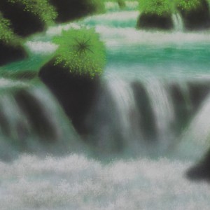 0010 Landscape Painting: Green Sound / Katō Tomo 006