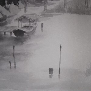 0017 Scenery of Rakusai / Keiji Yamazaki 004