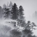 0022 Landscape Painting in Sumi (ink) / Shin Takahashi 004