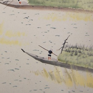 0036 Boats Used When Cutting Seaweed / Seika Tatsumoto 006