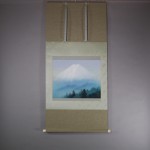 0045 Mt. Fuji and Cranes / Katō Tomo 001