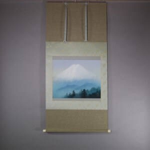 0045 Mt. Fuji and Cranes / Katō Tomo 001
