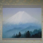 0045 Mt. Fuji and Cranes / Katō Tomo 002