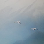 0045 Mt. Fuji and Cranes / Katō Tomo 005