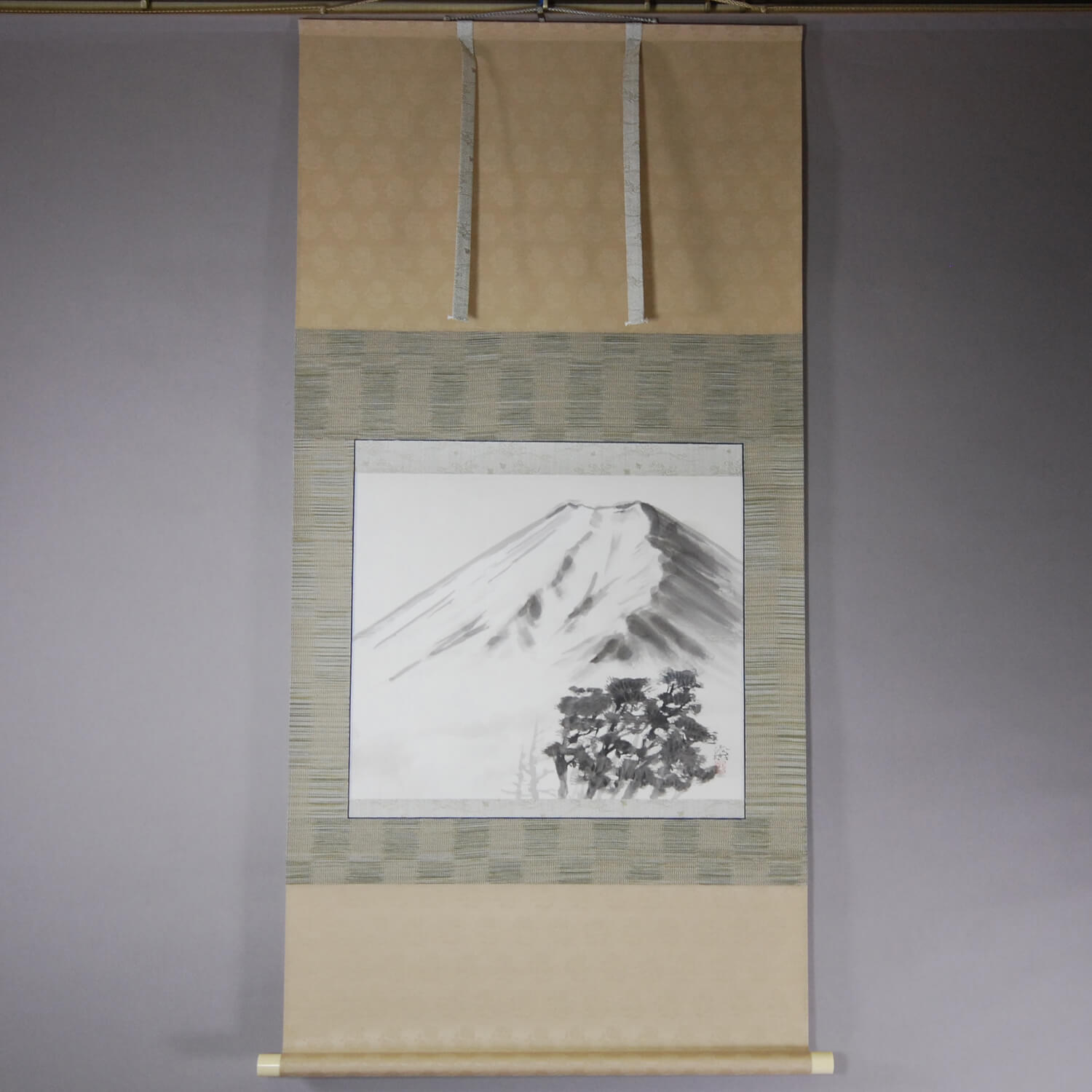 Kakejiku Hanging Scroll: Mt. Fuji / Hideki Miyamae