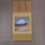 0060 Mt. Fuji and Cherry Blossoms / Katō Tomo 001