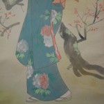 0067 Woman and Plum Blossoms / Hideharu Morita 005