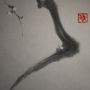 0074 Plum Blossoms and Small Bird / Keiji Yamazaki 006