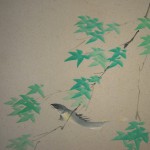 0094 Kakejiku with Sweetfish Ayu Painting / Seika Tatsumoto 004