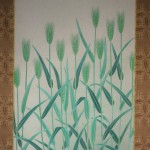 0095 Kakejiku with Barley Painting / Shin Tsuda 003