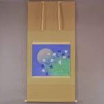 0104 Kakejiku with Mid-Autumn Moon Painting / Katō Tomo 001