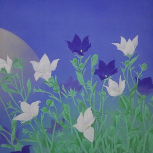 0104 Kakejiku with Mid-Autumn Moon Painting / Katō Tomo 003