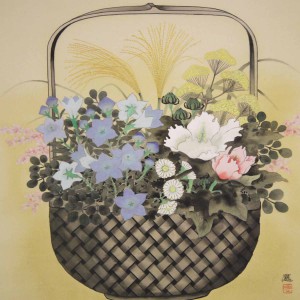 0106 Autumn Flowers Painting / Susumu Kawahara 003