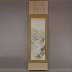 0115 Autumn Scenery of Chichibu Mountains Painting / Keiji Yamazaki 001