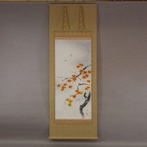 0117 Autumn Leaves Painting / Keiji Yamazaki