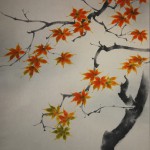 0117 Autumn Leaves Painting / Keiji Yamazaki 004