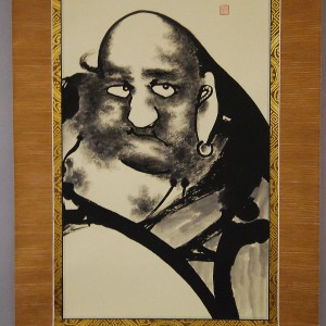 0132 Bodhidharma: Jakunen-fudou Painting / Sokushuu Akiyoshi 003