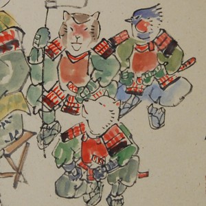 0166 Momotarou Painting / Katsunobu Kawahito 005