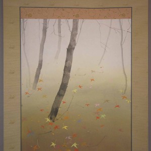 0110 Autumn Leaves Painting / Yukino Sakamoto 003