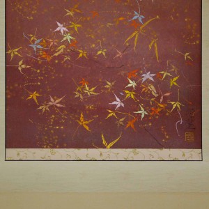 0110 Autumn Leaves Painting / Yukino Sakamoto 006