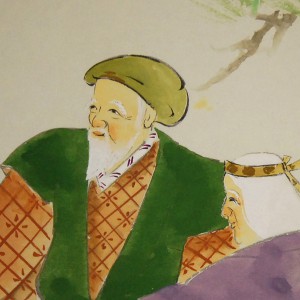 0130 A Nice Old Couple Painting / Seika Tatsumoto 005
