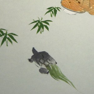 0130 A Nice Old Couple Painting / Seika Tatsumoto 006