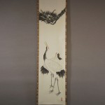 0131 Pine Tree and Cranes Painting / Hideki Miyamae 002