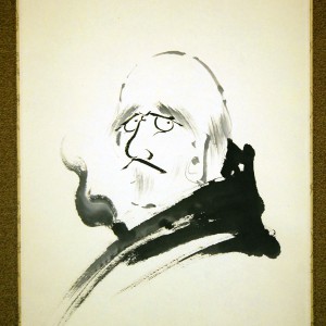 0136 Bodhidharma Painting / Seika Tatsumoto 005
