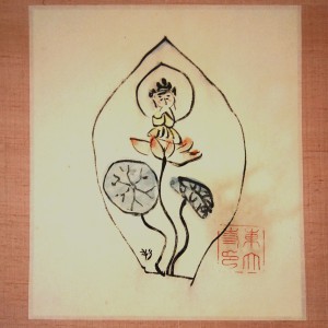 0138 Avalokitesvara: Lotus Painting / Koushou Shimizu 003