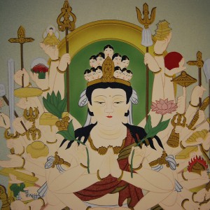0143 Sahasrabhuja Aaryaavalokitezvara Painting / Shingo Tanaka 004