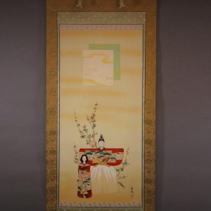 0150 “Tachibina” Dolls Painting / Kahou Sakakibara 002