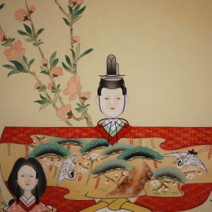 0150 “Tachibina” Dolls Painting / Kahou Sakakibara 005