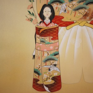 0150 “Tachibina” Dolls Painting / Kahou Sakakibara 006
