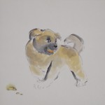 0155 Puppy Painting / Gorou Kobayashi 003