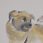 0155 Puppy Painting / Gorou Kobayashi 004