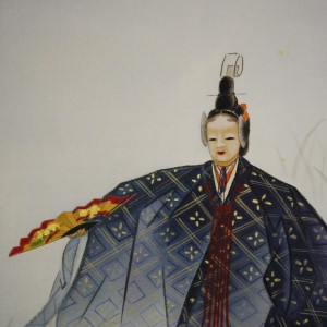 0168 Noh: Kakitsubata Painting / Seibi Saitou 003