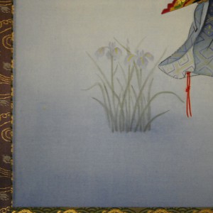 0168 Noh: Kakitsubata Painting / Seibi Saitou 006