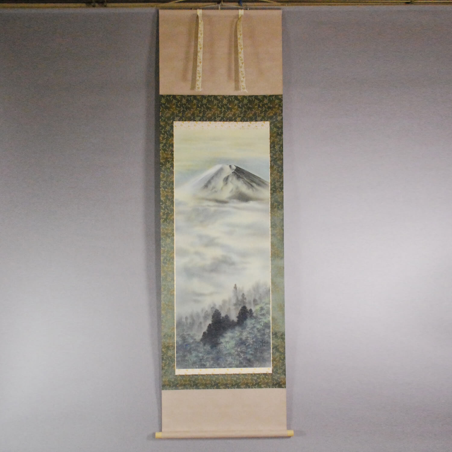 Kakejiku Hanging Scroll: Mt. Fuji / Hashimoto Shikō