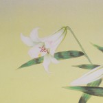b0008 Lilies Painting / Kaoru Nakagawaji 003