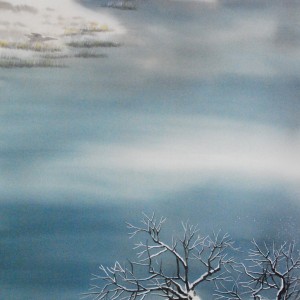 b0009 Snowy Landscape Painting / Zenjirou Arakawa 004