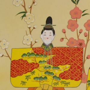 b0018 Hina Dolls in Standing Poses / Shunkou Masuda 005