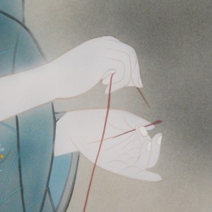 b0021 Beautiful Woman Painting / Koushn Yamamoto 005