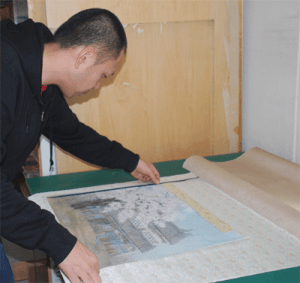 Selection of the Mounting Fabric Picture