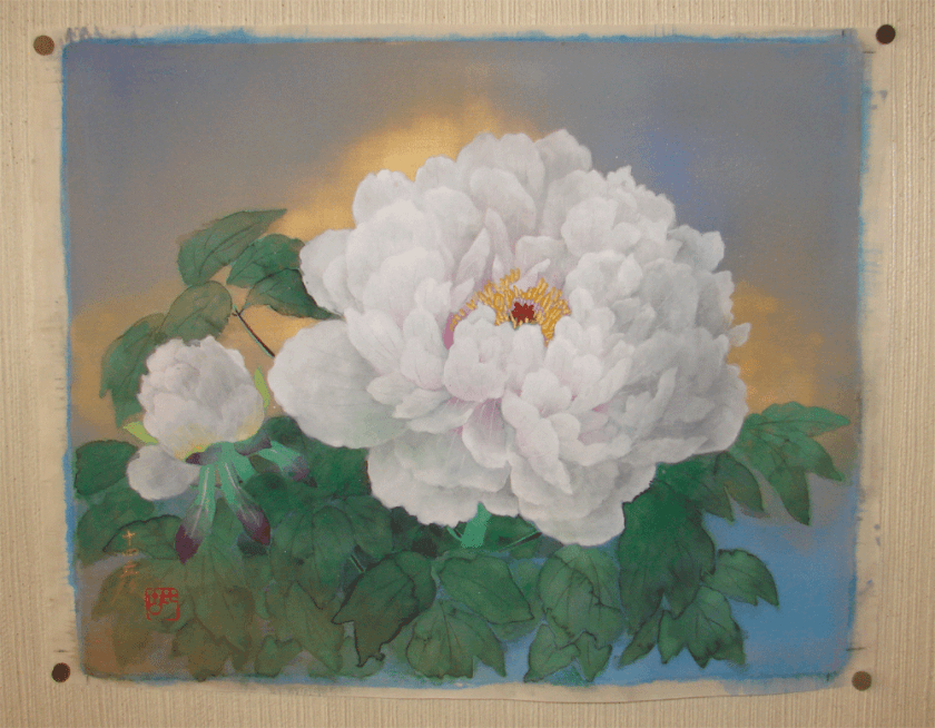 Peonies Painting