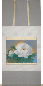 Kakejiku of Peonies Painting　20150607