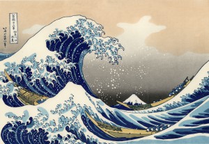 Artist: Hokusai Katsushika / Title: The Great Wave off Kanagawa