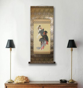 Ukiyo-e Kakejiku display 003