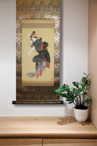 Ukiyo-e Kakejiku display 005