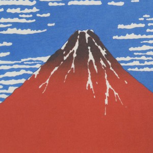 Ukiyo-e Kakejiku Hokusai Katsushika South Wind, Clear Sky (Red Mt. Fuji) picture004